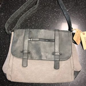 Canvas messenger bag. Jackson. New